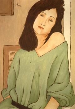 figura di donna 2 50x70 1992
