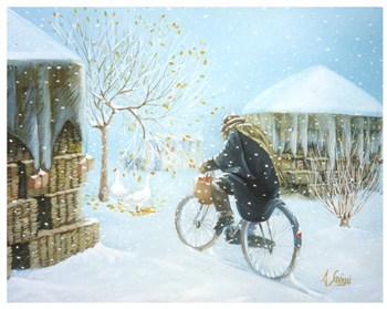 28  FOTO BICICLETTA NEVE